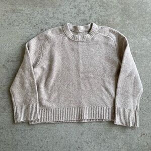 Abercrombie and Fitch tan sweater NWOT